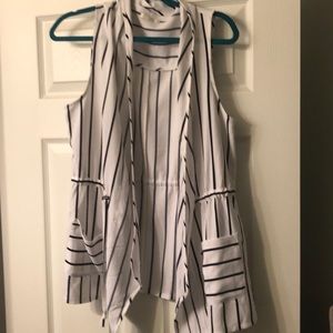 Striped vest